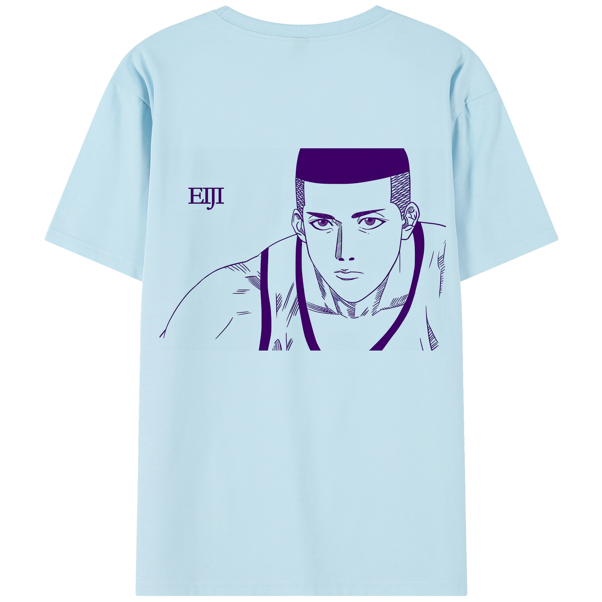 （画像用） SLAM DUNK／スラムダンク 綿100％半袖Tシャツ（背面プリント）